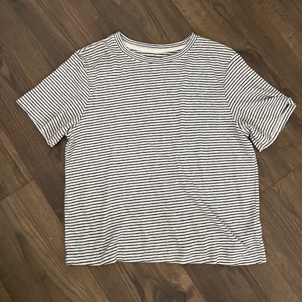 A new day striped t shirt